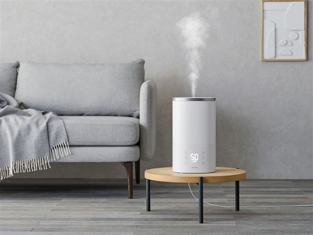 アイリスオーヤマ AHM-HU55A 置型 加湿器 アイリスオーヤマ 上給水ハイブリッド加湿器550ml 卓上 超音波式
