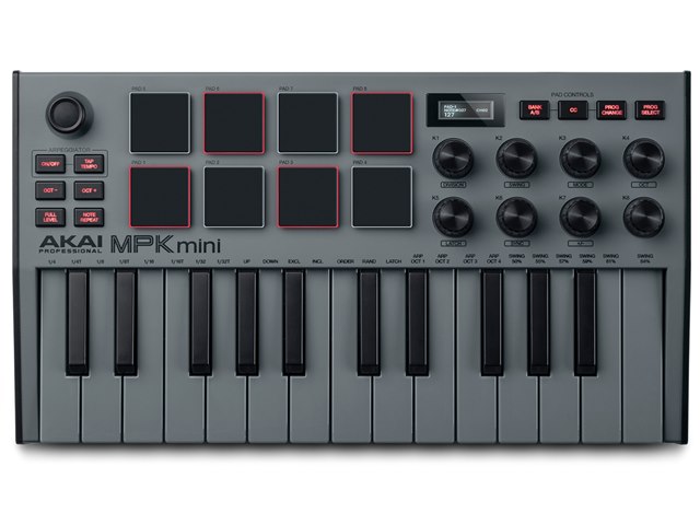 DTM・DAW AKAI MPK mini Special Edition Black Akai MPK Mini MKII