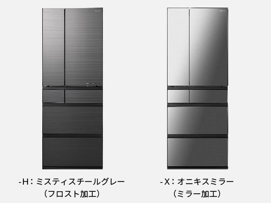 NR-F55WX1-H [ミスティスチールグレー]の製品画像 - 価格.com