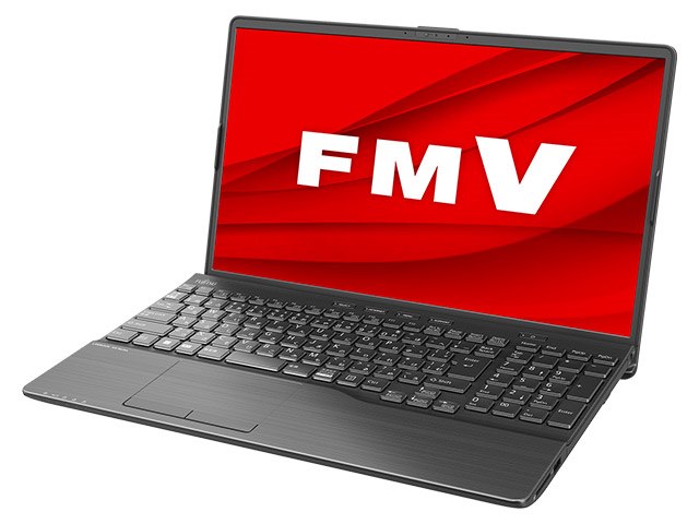 FMV LIFEBOOK AHシリーズ WA3/J1 KC_WA3J1_A057 Windows 11 Pro・Core i7・8GBメモリ搭載モデル  [ブライトブラック]の製品画像 - 価格.com