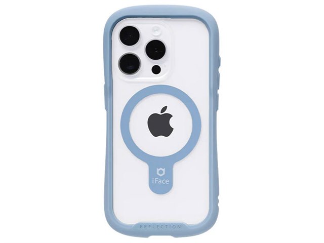 iFace Reflection Magsafe対応 iPhone 15 Pro用 [ペールブルー]の製品