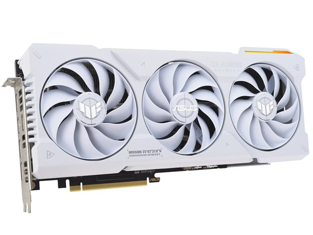 TUF-RTX4070TIS-O16G-WHITE-GAMING [PCIExp 16GB]の製品画像 - 価格.com