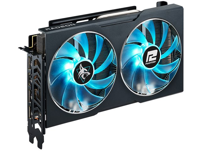 PowerColor Hellhound AMD Radeon RX 7600 XT 16GB GDDR6 RX7600XT 16G
