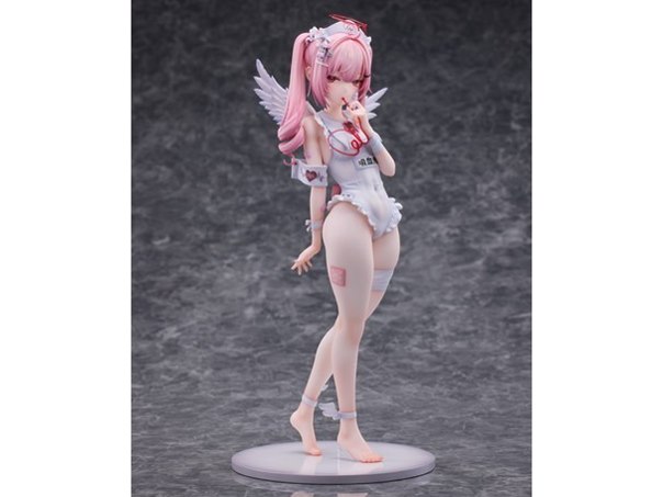 激レア!! Riko 見習ナース 月夜見あい 完成品 1/6 フィギュア Riko氏描き下ろしイラスト】Bibi Buttons「見習ナース〜月夜見