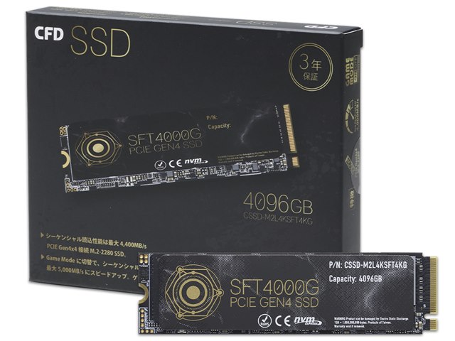 SFT4000G CSSD-M2L4KSFT4KGの製品画像 - 価格.com