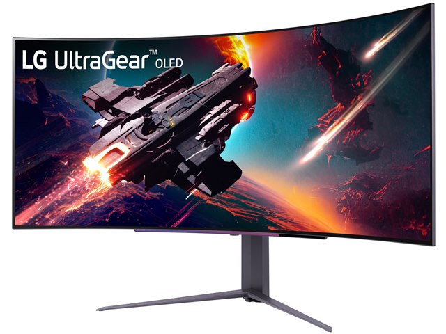 LG ゲーミング モニター UltraGear OLED 45GS96QB-B 45-inch UltraGear™ Curved OLED Gaming Monitor - 39GS95QE-B