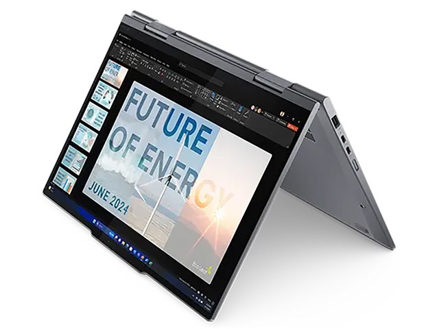 ThinkPad X1 2-in-1 Gen 9 Core Ultra 7 155U・32GBメモリー・512GB SSD・14型WUXGA液晶搭載  マルチタッチ対応 プレミアム 21KECTO1WW [グレー]の製品画像 - 価格.com