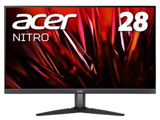 【！最終値下げ！】　acer 4Kモニター 28インチ　KG282KBMIIPX NITRO KG2 KG282Kbmiipx [28インチ ブラック]の製品画像 - 価格.com