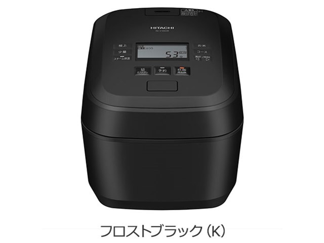ふっくら御膳 RZ-V100HM(K) [フロストブラック]の製品画像
