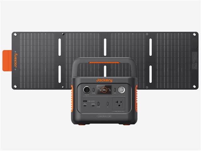 発電機・ポータブル電源 Solar Generator 240 40W mini JSG-2404A Jackery Solar Generator 240 New 40 Mini JSG-2404Aの製品画像