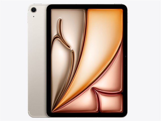 iPad Air 11インチ Wi-Fi+Cellular 1TB 2024年春モデル MUXU3J/A SIMフリー [スターライト]の製品画像 -  価格.com