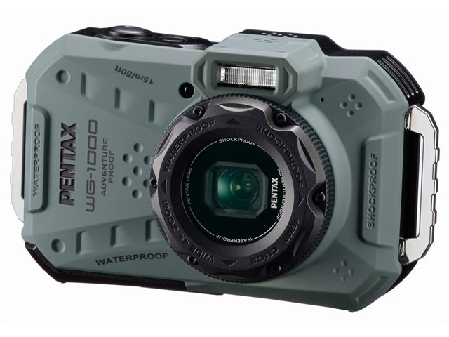 【美品】デジタルカメラ★PENTAX★WG-1000(オリーブ) Amazon | ペンタックス PENTAX WG-1000 オリーブ 本格防水