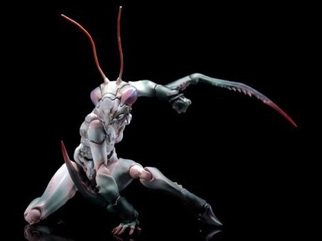 蟲 VERMIN シリーズ 実験体 B0127 カマキリ 1/12スケール可動