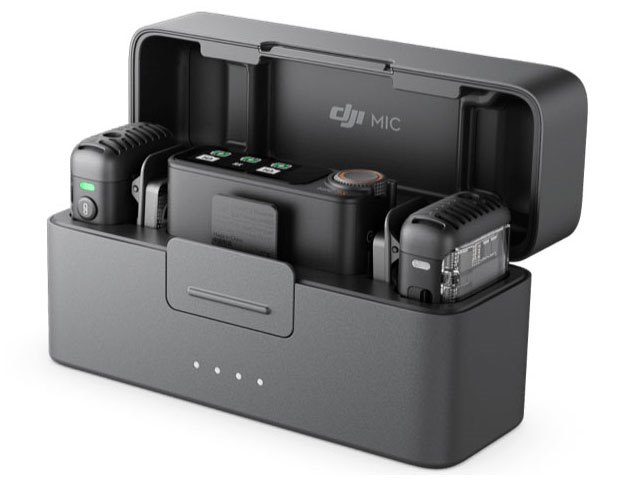 DJI MIC 2 (トランスミッターx2+レシーバーx1+充電ケース) DM1021の