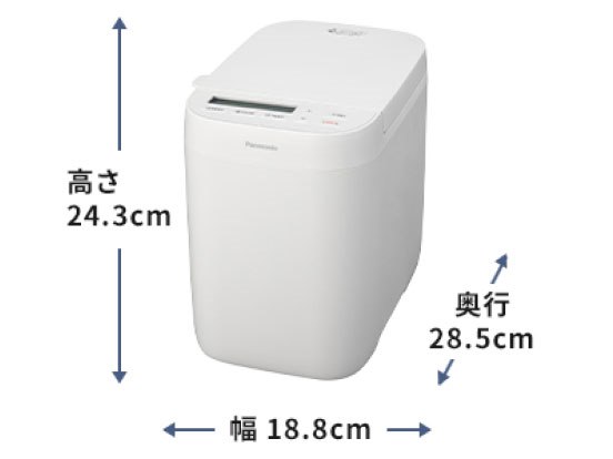 パナソニックSD-CB1-W ホームベーカリー　SD-CB1 パナソニック その他調理家電 ホームベーカリー ホワイト SD-CB1