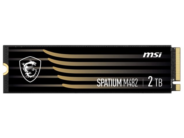 MSI SPATIUM M482 2TB M.2 SSD　現状品 SPATIUM M482 PCIe 4.0 NVMe M.2 2TBの製品画像 - 価格.com