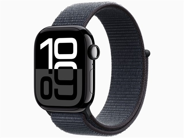 Apple Watch Series 10 GPSモデル 42mm MWWG3J/A [ジェットブラック 