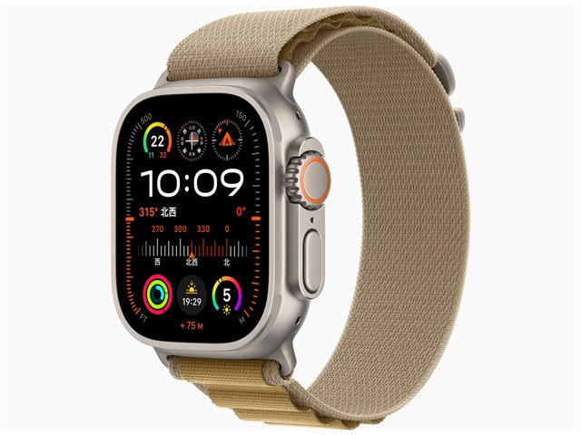 Apple Watch Ultra 2 GPS+Cellularモデル 49mm MX4H3J/A [ナチュラル