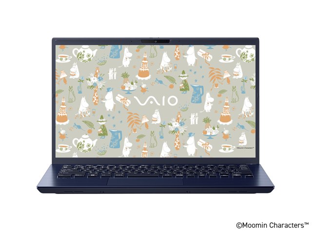 完動・美品✨️VAIO F14 ムーミンモデル ネイビーブルー VJF1418 VAIO F14 VJF1418 ムーミンモデル リトルミイデザイン Windows 11 Home
