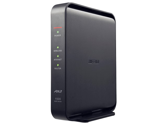 AirStation WSR-1500AX2L/N [�u���b�N]