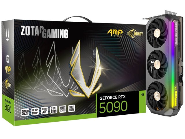 shopin（5点） ZOTAC GAMING GeForce RTX 5090 AMP Extreme INFINITY ZT-B50900B-10P