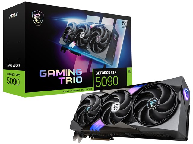 GeForce RTX 5090 32G GAMING TRIO OC [PCIExp 32GB]