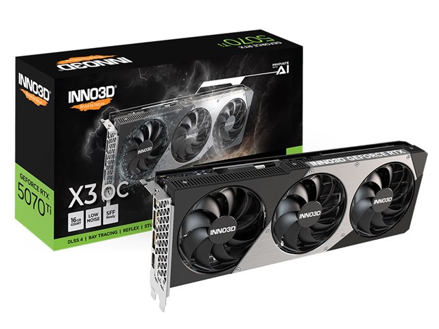GeForce RTX 5070 Ti X3 OC GD5070T-16GERX3OC [PCIExp 16GB]の製品