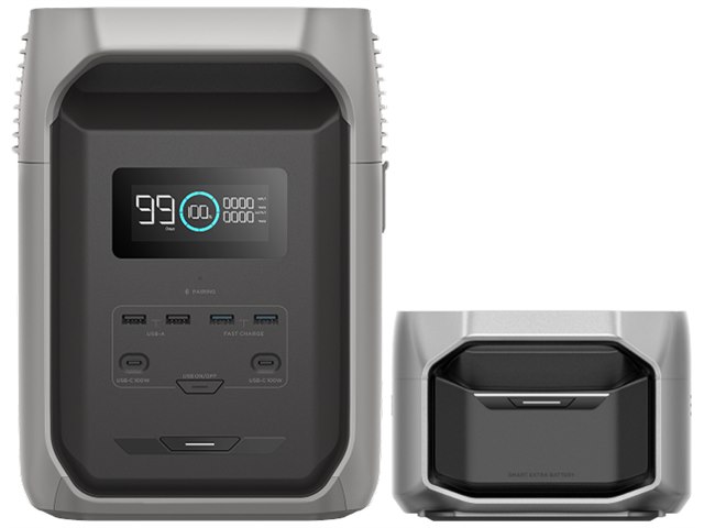 EcoFlow DELTA 3 1500 専用エクストラバッテリー EcoFlow DELTA 3 1500+DELTA 3専用エクストラバッテリーの製品画像