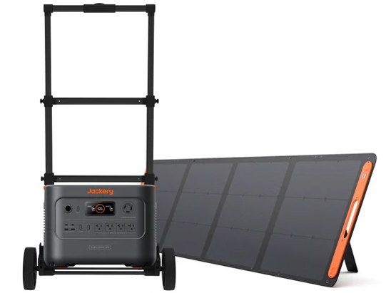 Jackery ポータブル電源 3000 New+折りたたみ式キャリーカート+
