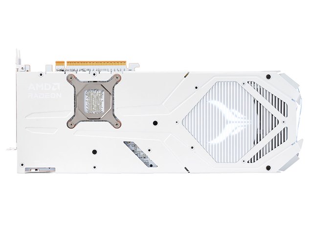 momok品！レッド＆ホワイトモールOSB.LED PowerColor Red Devil Spectral White AMD Radeon RX 9070 XT 16GB
