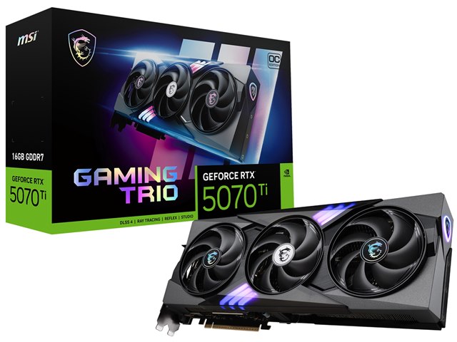 GeForce RTX 5070 Ti 16G GAMING TRIO OC [PCIExp 16GB]