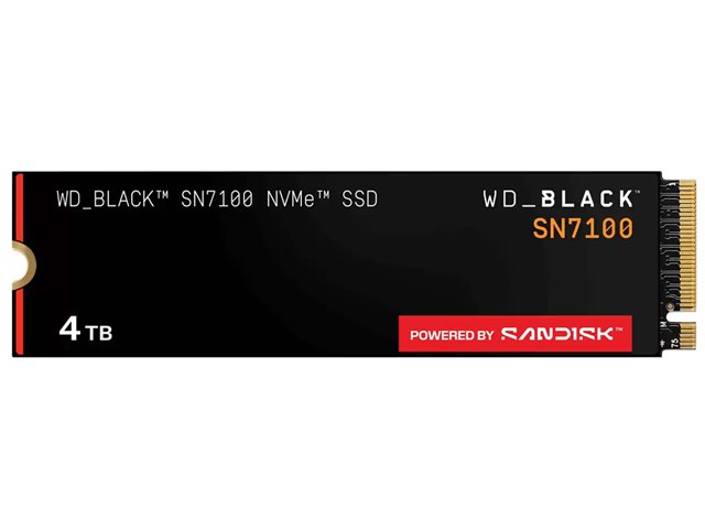 WD_Black SN7100 NVMe SSD WDS400T4X0E