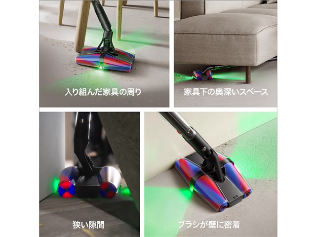 Dyson PencilVac Fluffycones SV50 FC [マットブラック]の製品画像