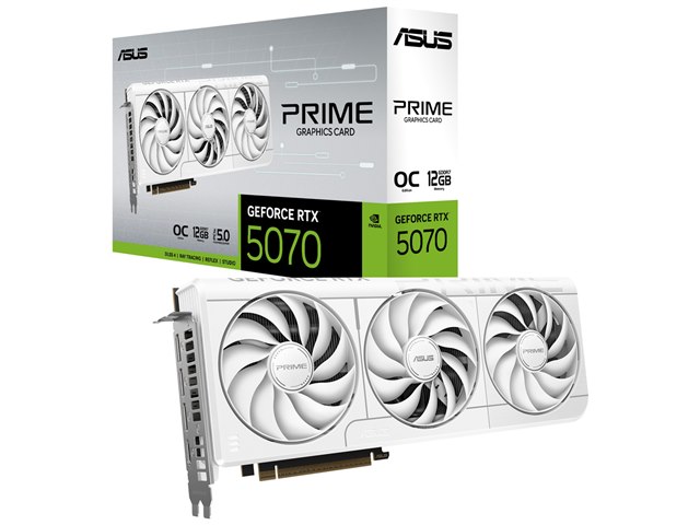 【動作確認済】GeForce RTX5070 12GB White 動作確認済】GeForce RTX5070 12GB White - メルカリ