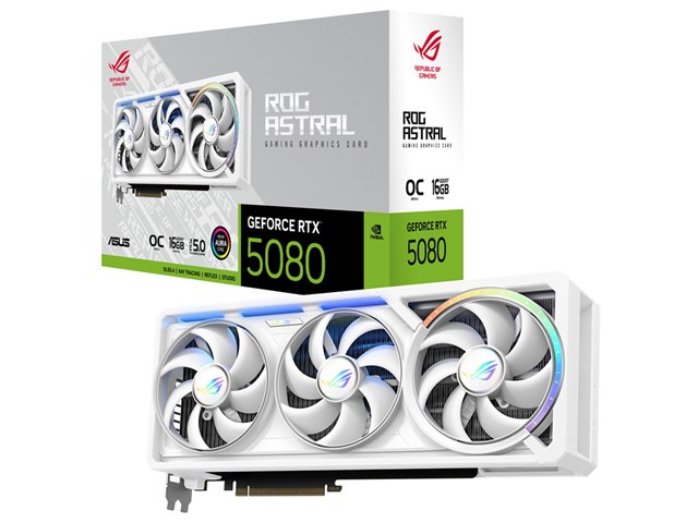 ROG-ASTRAL-RTX5080-O16G-WHITE [PCIExp 16GB]