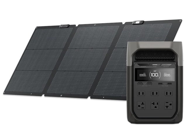 EcoFlow DELTA 3+160W�Жʃ\�[���[�p�l��Gen2