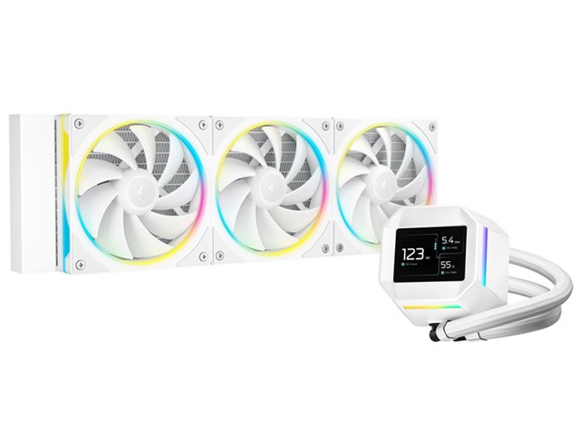 水冷式CPUクーラー　360mm 水冷 CPUクーラー ホワイト Amazon.co.jp: NZXT KRAKEN RGB 360 White 簡易水冷CPUクーラー