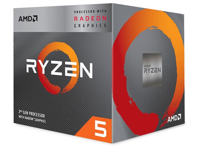 Ryzen 5 3400G BOX with Wraith Stealth Cooler