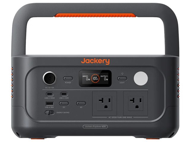 Jackery �|�[�^�u���d�� 600 New JE-600A