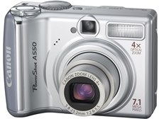 只今お値引き中 キャノン POWERSHOT A550-