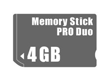 メーカー問わず メモリースティック PRO DUO 4GB オークション比較 - 価格.com