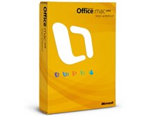 マイクロソフト Office 2008 for Mac ファミリー & アカデミック