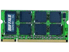 メモリ バッファロー D2/N667-1G (SODIMM DDR2 PC2-5300 1GB) オークション比較 - 価格.com