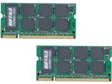 バッファロー D2/N667-1GX2 (DDR2 PC2-5300 1GB 2枚組) 価格比較 - 価格.com