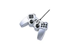 サンワサプライ JY-P62US シルバー (16ボタン USBゲームパッド
