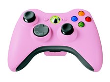 マイクロソフト Xbox 360 ワイヤレス コントローラー (ピンク