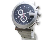 グッチ Gクロノ YA101309 101M ブラックメンズ GUCCI グッチ 腕時計 メンズ 101G クロノグラフ YA101309 ブラック