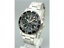 セイコー アラーム クロノグラフ 海外モデル　SNA225P1 SEIKO SNA225PC メンズ腕時計 海外モデル クロノグラフ ブラック