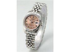 ロレックス 179174 デイトジャスト 自動巻き ローマン（ピンク