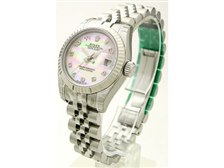 ロレックス 179174NA デイトジャスト 自動巻き アラビア（ピンクシェル